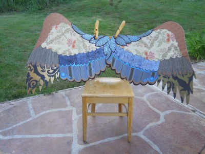 I call this look, The Vulture.