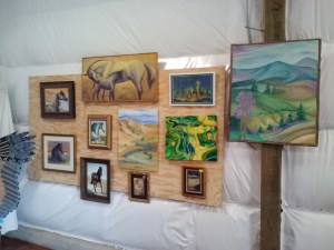 My display at the show. All the hard work paid off.