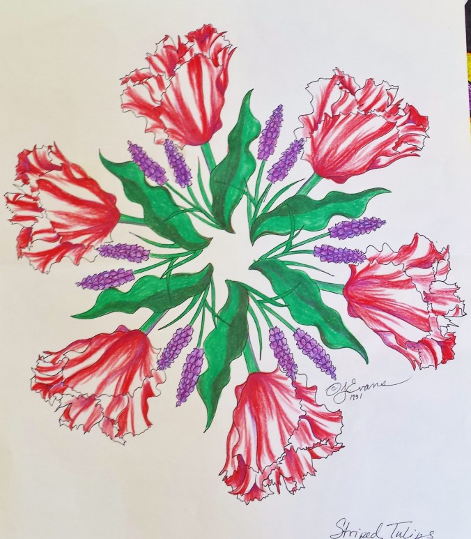 Close up of a proposed design.