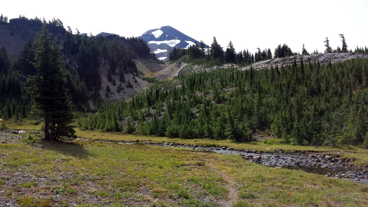 The scene of my existential conversation on the PCT. Great setting, awesome conversation.