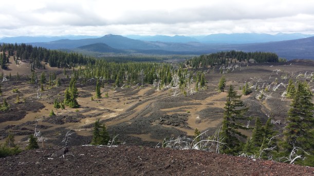 On the way to Minnie Scott Spring.