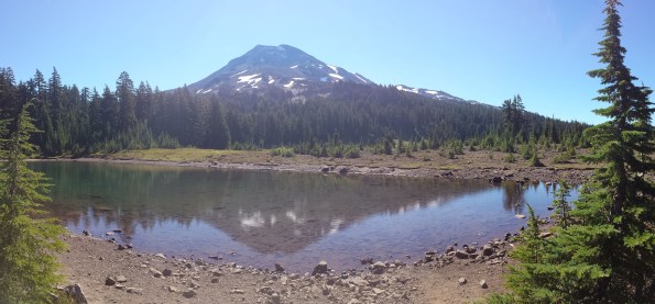 There is a climbers trail to the north side of Faith. I didn't find it, but I will one day!