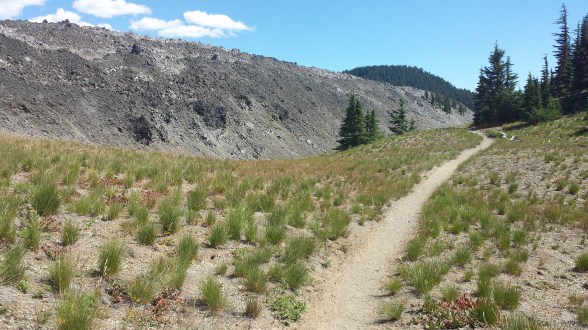 Your first view of the Mesa wall.